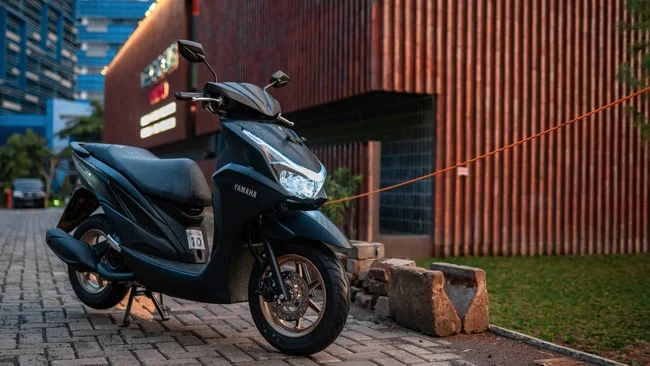 Image Keunggulan Desain Yamaha Freego: Stylish, Bagasi Luas!